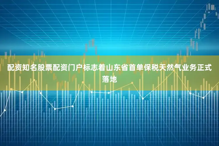 配资知名股票配资门户标志着山东省首单保税天然气业务正式落地