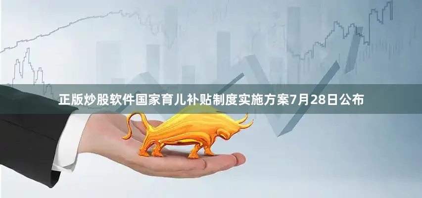 正版炒股软件国家育儿补贴制度实施方案7月28日公布