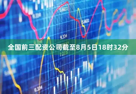 全国前三配资公司截至8月5日18时32分